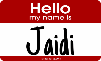 Hello my name is Jaidi png download