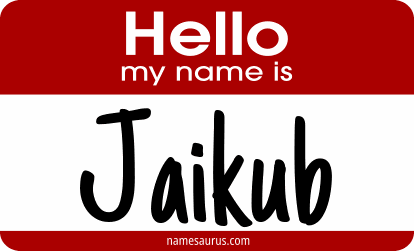 Hello my name is Jaikub png download