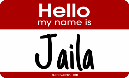 Hello my name is Jaila png download