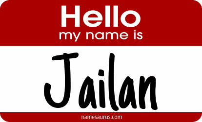 Hello my name is Jailan png download