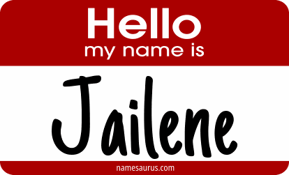 Hello my name is Jailene png download