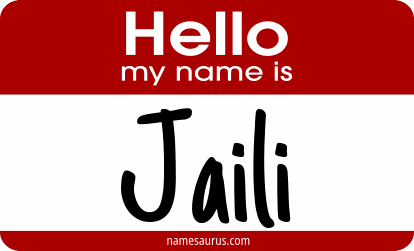 Hello my name is Jaili png download