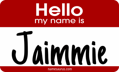 Hello my name is Jaimmie png download