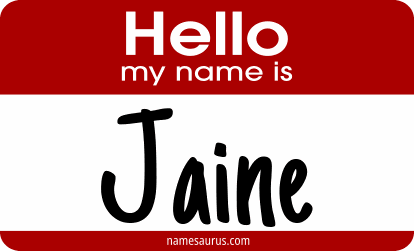 Hello my name is Jaine png download