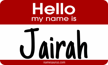 Hello my name is Jairah png download