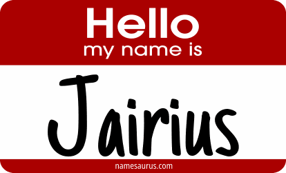 Hello my name is Jairius png download
