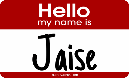 Hello my name is Jaise png download