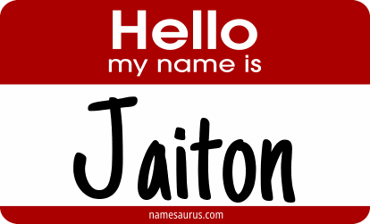 Hello my name is Jaiton png download
