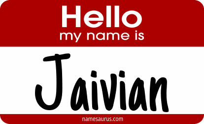 Hello my name is Jaivian png download