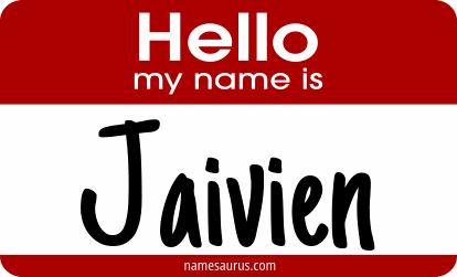 Hello my name is Jaivien png download