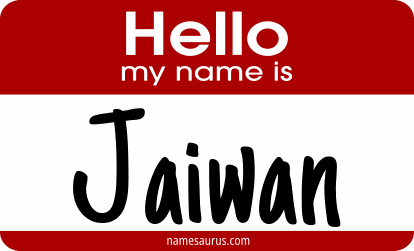 Hello my name is Jaiwan png download