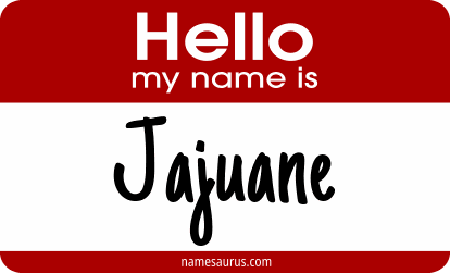 Hello my name is Jajuane png download