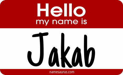 Hello my name is Jakab png download