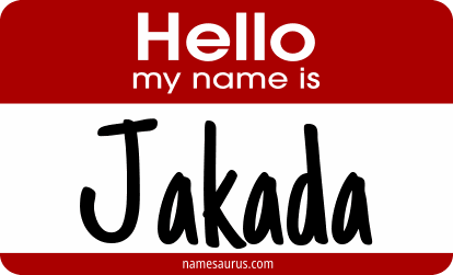 Hello my name is Jakada png download