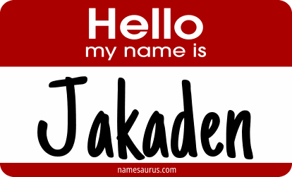 Hello my name is Jakaden png download