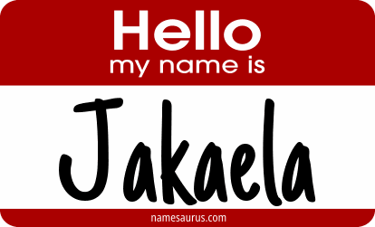 Hello my name is Jakaela png download