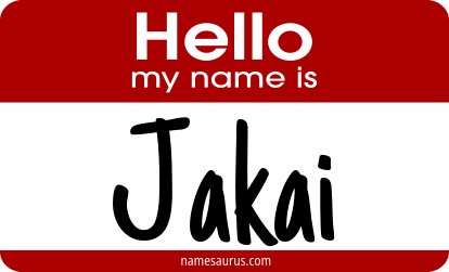 Hello my name is Jakai png download
