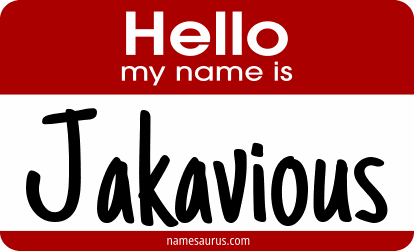 Hello my name is Jakavious png download