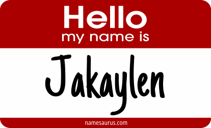 Hello my name is Jakaylen png download