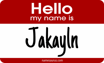 Hello my name is Jakayln png download