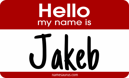 Hello my name is Jakeb png download