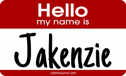 Hello my name is Jakenzie png download