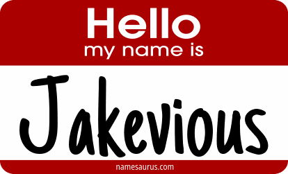 Hello my name is Jakevious png download