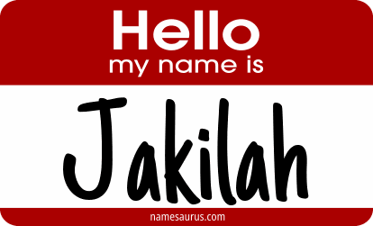 Hello my name is Jakilah png download