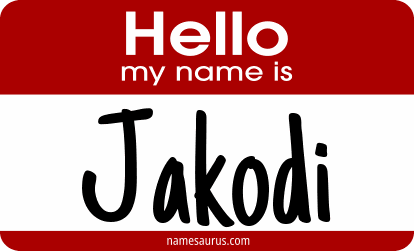 Hello my name is Jakodi png download