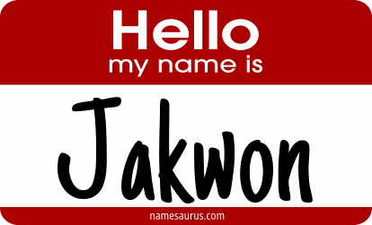 Hello my name is Jakwon png download