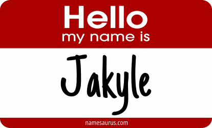 Hello my name is Jakyle png download