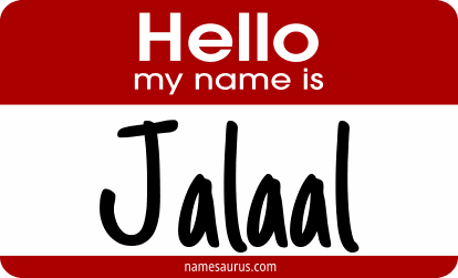 Hello my name is Jalaal png download