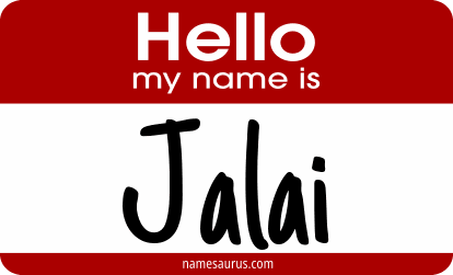 Hello my name is Jalai png download