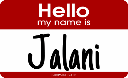 Hello my name is Jalani png download