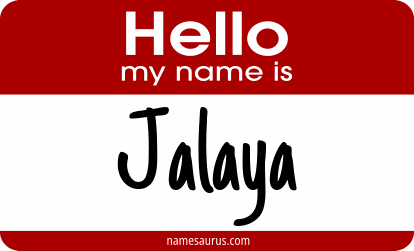 Hello my name is Jalaya png download