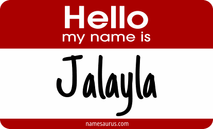 Hello my name is Jalayla png download