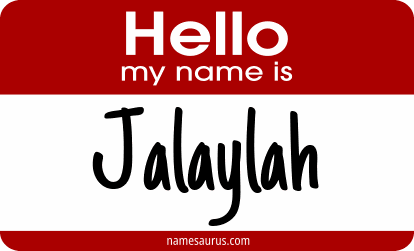 Hello my name is Jalaylah png download