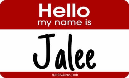 Hello my name is Jalee png download