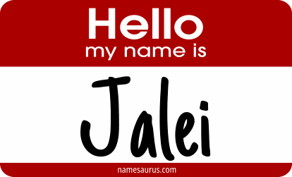 Hello my name is Jalei png download