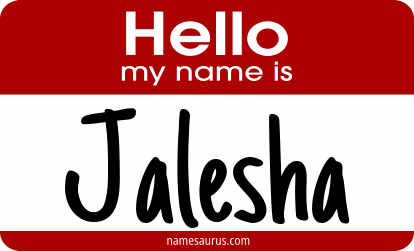 Hello my name is Jalesha png download