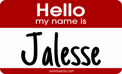 Hello my name is Jalesse png download