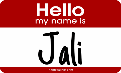 Hello my name is Jali png download
