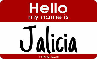 Hello my name is Jalicia png download