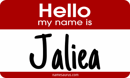 Hello my name is Jaliea png download