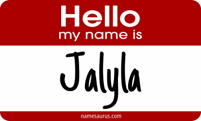 Hello my name is Jalyla png download