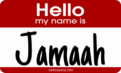 Hello my name is Jamaah png download