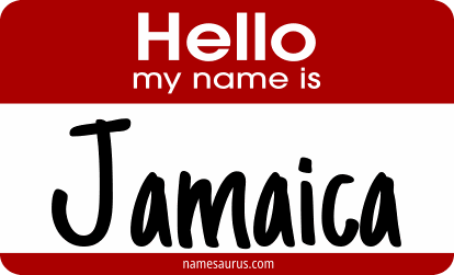 Hello my name is Jamaica png download