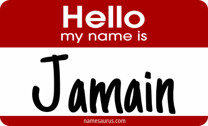 Hello my name is Jamain png download