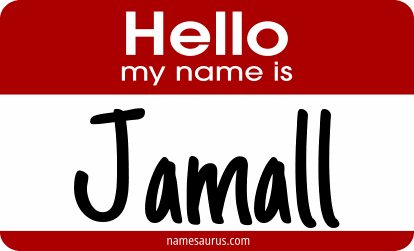 Hello my name is Jamall png download