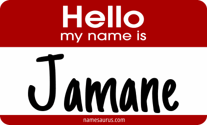 Hello my name is Jamane png download